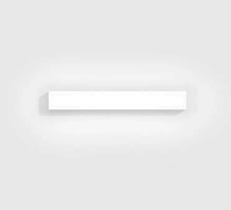 Applique murale, Mirbi long 1.0, blanc, IP44, LED, dim, 3000K, 630 lm, L30cm, H4,2cm - Wever&Ducré