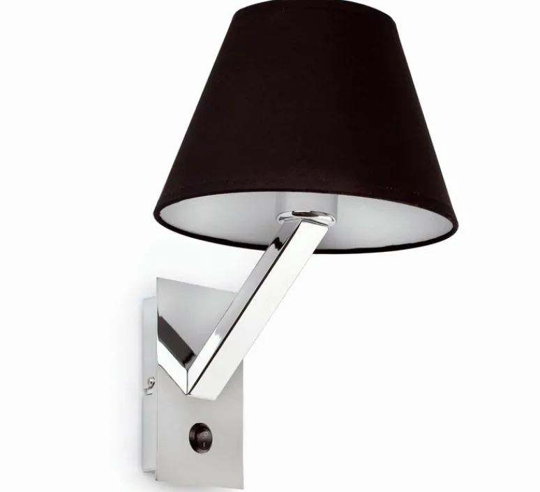 Applique*Faro Applique murale, MOMA-2, , L22cm, H35cm - noir