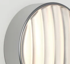 Applique murale, Montréal 220, acier inoxydable brossé, IP44, L22cm, H22cm - Astro