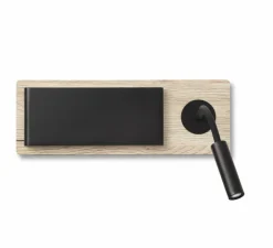 Applique*Faro Applique murale, MOOD, , L13cm, H37cm - noir