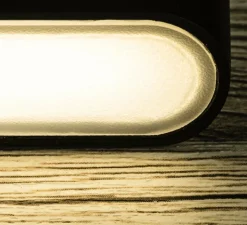 Applique murale, MOOD, noir, LED, 3000K, 67lm, L27cm, H13cm - Faro