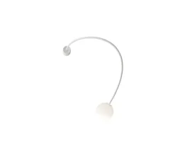 Applique*Karman Applique murale, Moony, , L15cm, H25cm - blanc