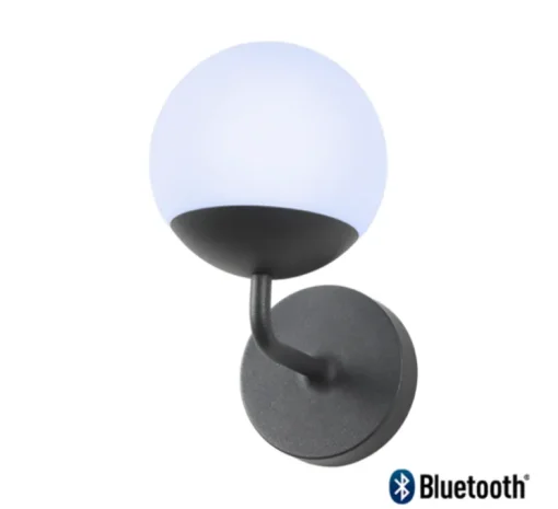 Applique murale, Mooon, carbone, IP54, LED, dim, 2700K à 6000K, 400 lm, L15cm, H25,4cm - Fermob