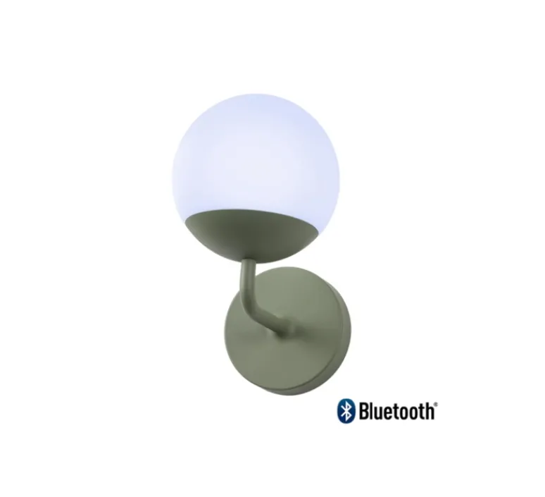 Applique*Fermob Applique murale, Mooon!, , IP54, LED, 5000K, 400 lm, Ø15cm, H25,5cm - Vert Cactus