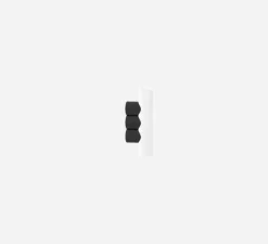 Applique*Matière Grise Applique murale, MULTITUDE 3, , L8cm, H33cm - anthracite