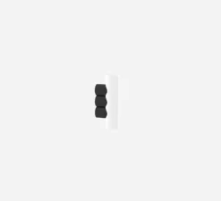 Applique*Matière Grise Applique murale, MULTITUDE 3, , L8cm, H33cm - anthracite