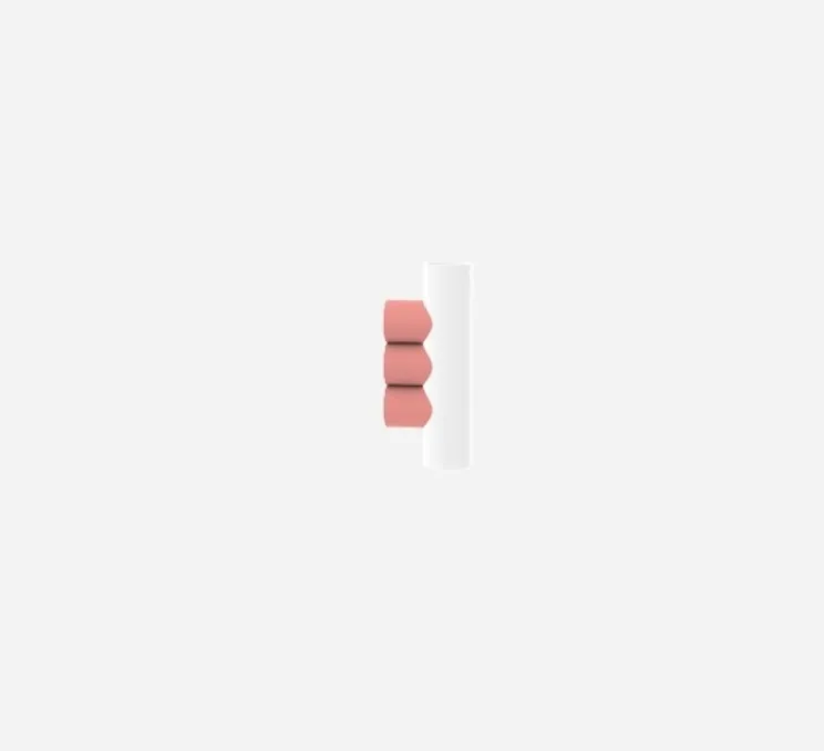 Applique murale, MULTITUDE 3, rose, L8cm, H33cm - Matière Grise