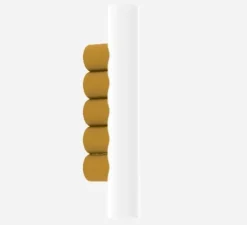 Applique murale, Multitude 5 , Safran , L8cm, H53cm - Matière Grise