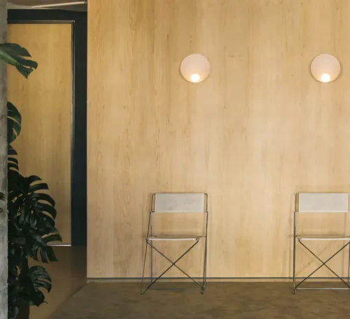 Applique*Vibia Applique murale, Musa Mural, , LED, dim, 2700K, 449 lm, L26cm, H26cm - rose