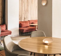 Applique*Vibia Applique murale, Musa Mural, , LED, dim, 2700K, 449 lm, L26cm, H26cm - rose