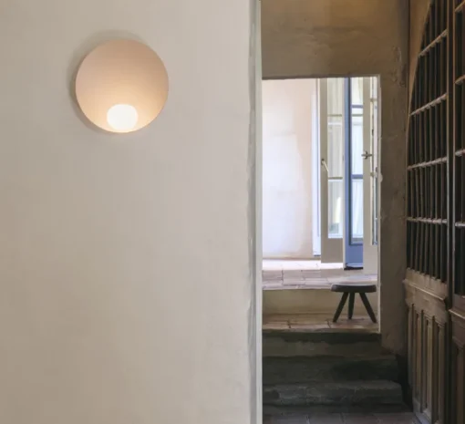 Applique*Vibia Applique murale, Musa Mural, , LED, dim, 2700K, 449 lm, L26cm, H26cm - rose