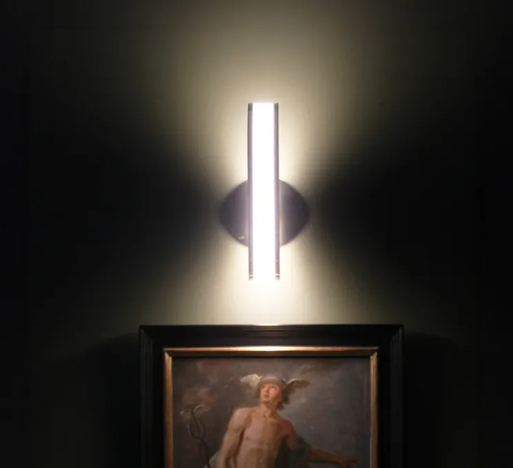 Applique murale, Myra, or, LED, 3000K, 350 lm, Ø20cm, H3cm - BACCARIS