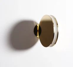 Applique murale, Myra, or, LED, 3000K, 350 lm, Ø20cm, H3cm - BACCARIS