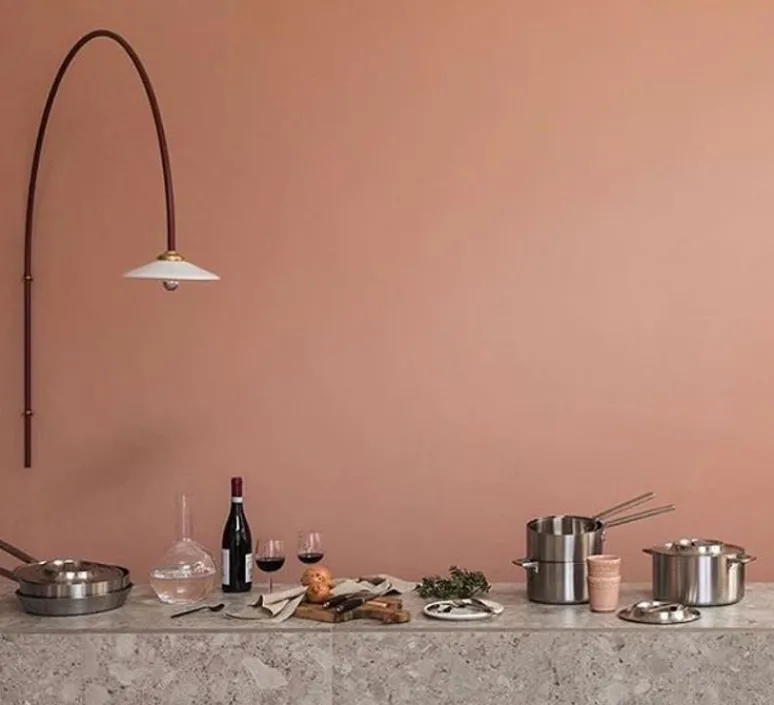 Applique*Valerie_Objects Applique murale, N°3, , L137,5cm, H135cm - bordeaux