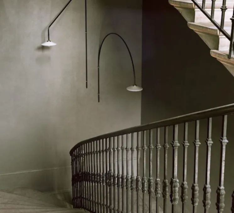 Applique murale, N°3, noir, L148cm, H135cm - Valerie_Objects