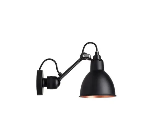 Applique*DCW éditions Paris Applique murale, N°304, sans interrupteur, , cuivre, L14cm, H14cm - DCW Editions noir