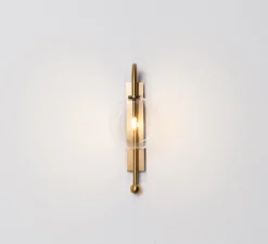 Applique*Schwung Applique murale, NAPLES , , L21cm, H37,5cm - laiton