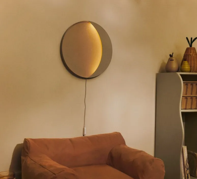 Enfants|Applique*Ferm Living Applique murale, Neba, , LED, dim, 2500K, 350 lm, Ø45,5cm, H3cm- Vert