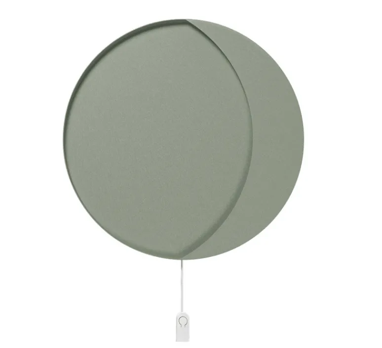 Enfants|Applique*Ferm Living Applique murale, Neba, , LED, dim, 2500K, 350 lm, Ø45,5cm, H3cm- Vert