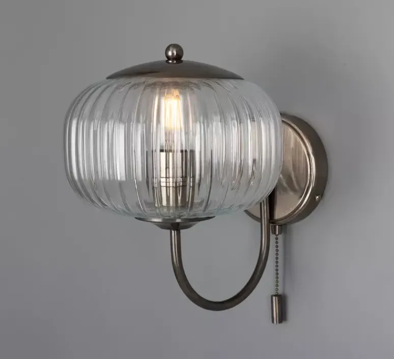 Applique*Mullan Lighting Applique murale, Nehir, , L20cm, H26cm - argent antique