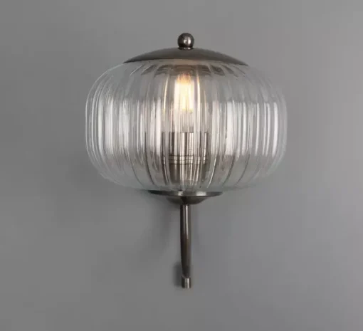 Applique*Mullan Lighting Applique murale, Nehir, , L20cm, H26cm - argent antique