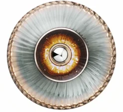 Applique murale, New Wave Optic XL, fumé, Ø38cm, P18cm - Design By Us