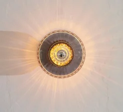 Applique*Design by us Applique murale, New Wave Optic, , Ø26cm, H15cm - fumé