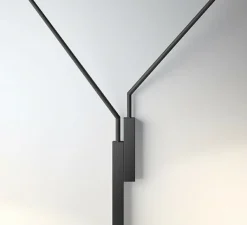 Applique*Vibia Applique murale, North, 5635, , LED, dim, 2700k, 1598 lm, L250cm, H175cm - noir