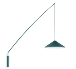 Applique*Vibia Applique murale, North, , LED, dim, 2700K, 1041 lm, Ø60cm, H195cm- bleu ciel