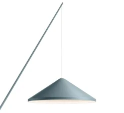 Applique*Vibia Applique murale, North, , LED, dim, 2700K, 1041 lm, Ø60cm, H195cm- bleu ciel