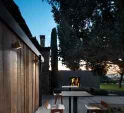 Applique*Bover Applique murale, Nut A/01 Outdoor, , IP66, LED, dim, 2700K, 950 lm, Ø15,5cm, H13,5cm - terracotta