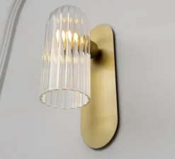 Applique*Schwung Applique murale, Odyssey Paris, , L10,5cm, H30,5cm - laiton