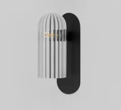 Applique murale, Odyssey Paris, noir, L10,5cm, H30,5cm - Schwung