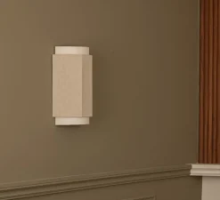 Applique murale, Okla, lin, L24cm, H38cm - Simone & Marcel