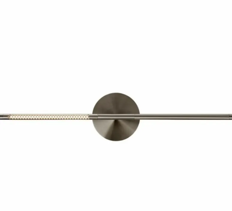 Applique*Umage Applique murale, Omni Wall, , LED, dim, 2700K, 1000 lm, L74cm, H16,6cm - acier brossé