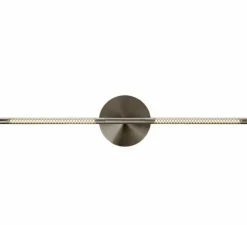Applique*Umage Applique murale, Omni Wall, , LED, dim, 2700K, 1000 lm, L74cm, H16,6cm - acier brossé