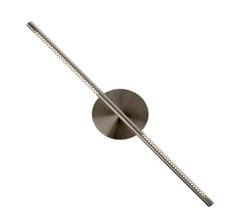 Applique*Umage Applique murale, Omni Wall, , LED, dim, 2700K, 1000 lm, L74cm, H16,6cm - acier brossé