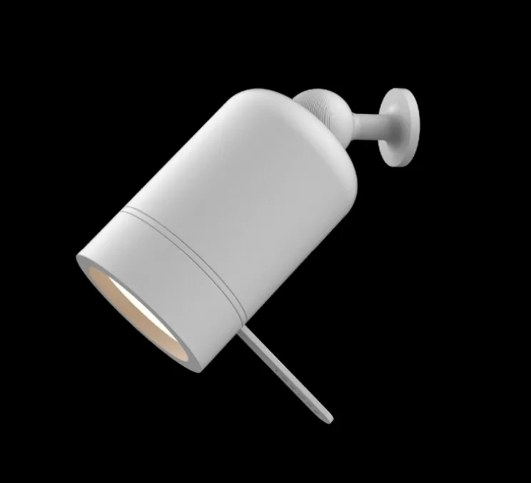 Applique murale, One + Knob, gris, LED, dim, 2700K, 245 lm, L11,7cm, H5cm - Tonone