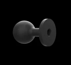 Applique*Tonone Applique murale, One + Knob, , LED, dim, 2700K, 245 lm, L11,7cm, H5cm - noir