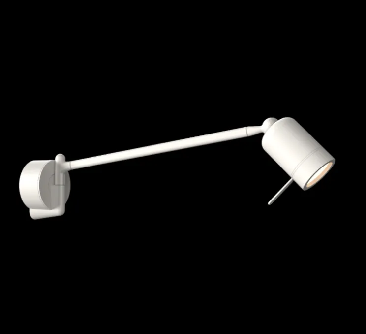 Applique murale, One + Wall, blanc, LED, dim, 2700K, 245 lm, L36cm, H7cm - Tonone