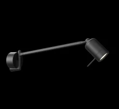 Applique*Tonone Applique murale, One + Wall, , LED, dim, 2700K, 245 lm, L36cm, H7cm - noir