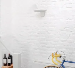 Applique murale, Oplight 1, blanc texturé, LED, 2700K, 1290lm, L22cm, H9,5cm - Flos