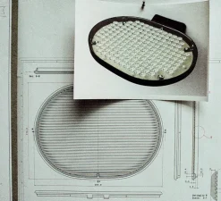 Applique murale, Oplight 1, blanc texturé, LED, 2700K, 1290lm, L22cm, H9,5cm - Flos