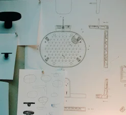 Applique murale, Oplight 1, blanc texturé, LED, 2700K, 1290lm, L22cm, H9,5cm - Flos