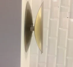 Applique murale, orientable, Ovo, or, doré, Ø24cm, P6,5cm - FARO