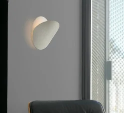 Applique*Faro Applique murale, orientable, Ovo, , Ø24cm - blanc