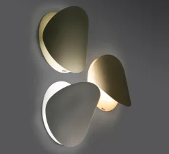 Applique*Faro Applique murale, orientable, Ovo, , Ø24cm - blanc