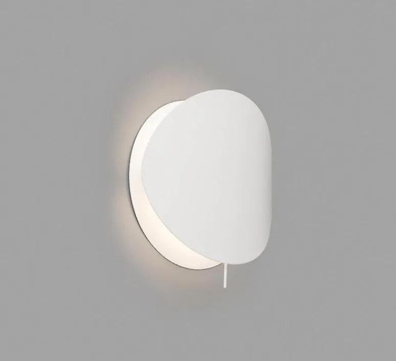Applique*Faro Applique murale, orientable, Ovo, , Ø19cm - blanc