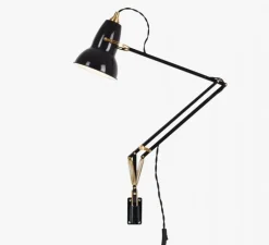 Applique*Anglepoise Applique murale, ORIGINAL 1227 BRASS, , LED, Ø15cm, H60cm - noir