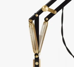 Applique*Anglepoise Applique murale, ORIGINAL 1227 BRASS, , LED, Ø15cm, H60cm - noir